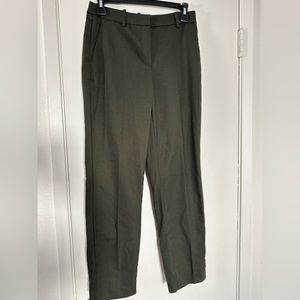 H&M Dark Green Work Pants